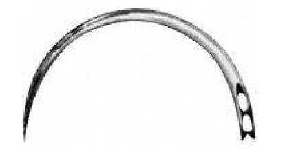 ШОВНА ГОЛКА №G14 РІЖУЧА 23 mm, Ø 0,70 mm